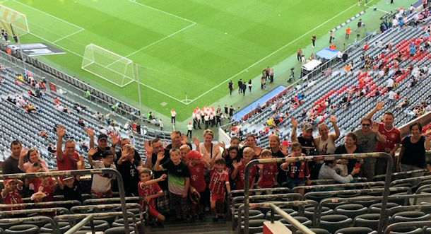 Besuch beim Audi-Cup